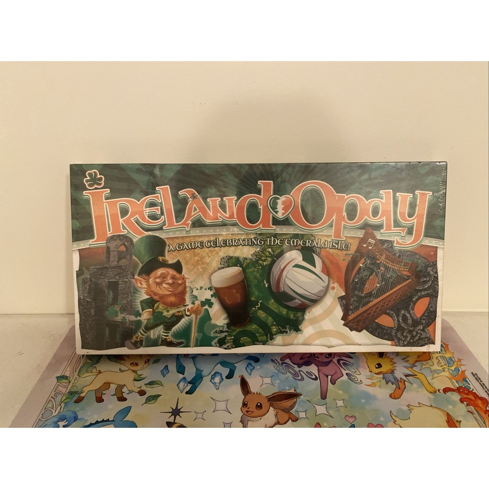 Late for the Sky Ireland-Opoly Board Game Irish Pride Emerald Isle NEW Sealed